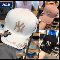 【帽子】韩国正品MLB专柜采购2018新款棒球帽鸭舌帽男女同款NY帽子小蜜蜂