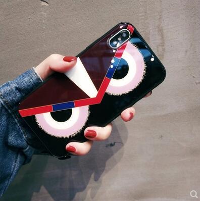 【手机壳】网红潮牌苹果x手机壳玻璃奢华全包iphone8x保护套苹果10创意新款