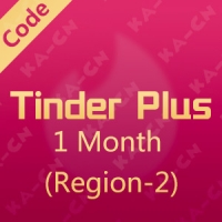 Tinder Plus Code - 1 Month (Region-2)