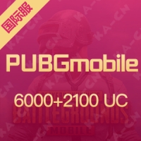 PUBGmobile 刺激战场国际服 6000+2100UC 兑换码