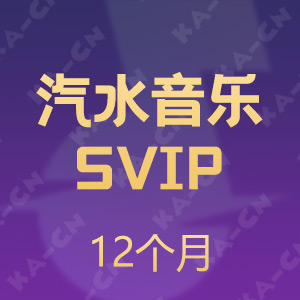 汽水音乐VIP充值SVIP储值 - KA-CN